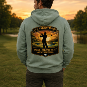 Golf - Swing Breathe Reset Hoodie
