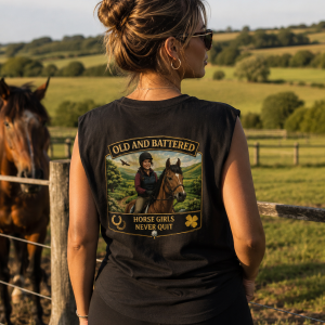 Horse Girls Never Quit - vest