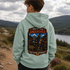 Young & Unleashed mtb Mini Hoodie